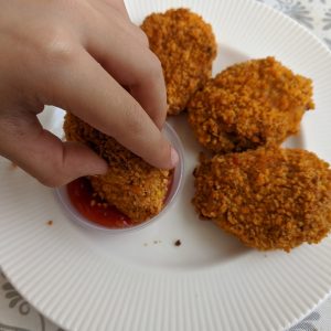 חטיפי עוף ותירס